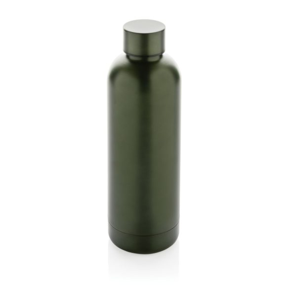RCS Recycled stainless steel Impact vacuum bottle, green