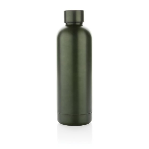 RCS Recycled stainless steel Impact vacuum bottle, green