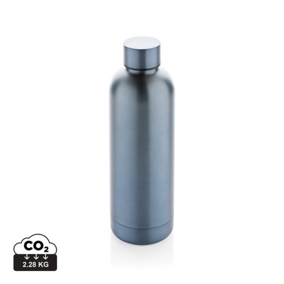 RCS Recycled stainless steel Impact vacuum bottle, light blue