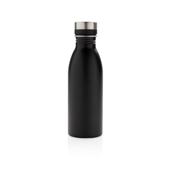 RCS Recycled stainless steel deluxe water bottle, black