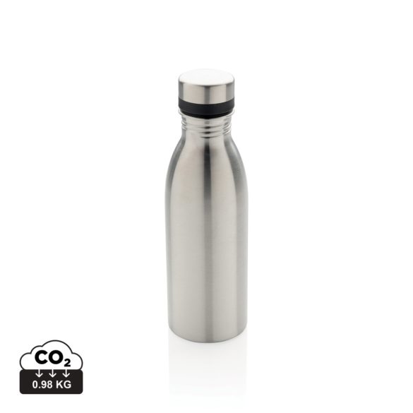 RCS Recycled stainless steel deluxe water bottle, silver