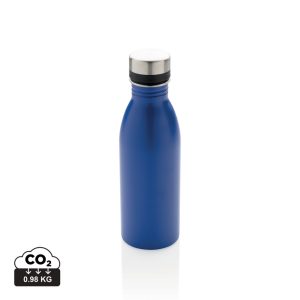 RCS Recycled stainless steel deluxe water bottle, blue