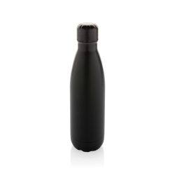   Eureka RCS certified recycled stainless steel water bottle, black