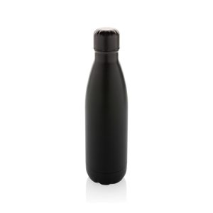 Eureka RCS certified recycled stainless steel water bottle, black