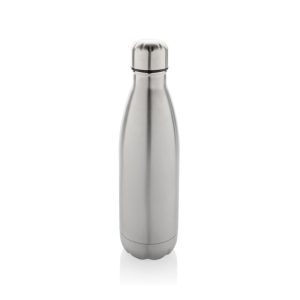 Eureka RCS certified recycled stainless steel water bottle, silver