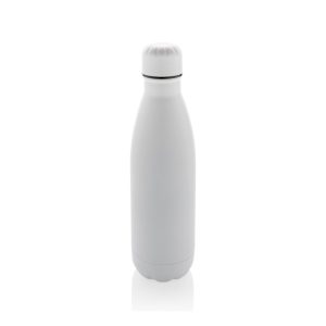 Eureka RCS certified recycled stainless steel water bottle, white