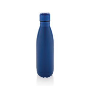 Eureka RCS certified recycled stainless steel water bottle, blue