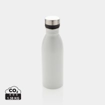 Deluxe stainless steel water bottle, off white