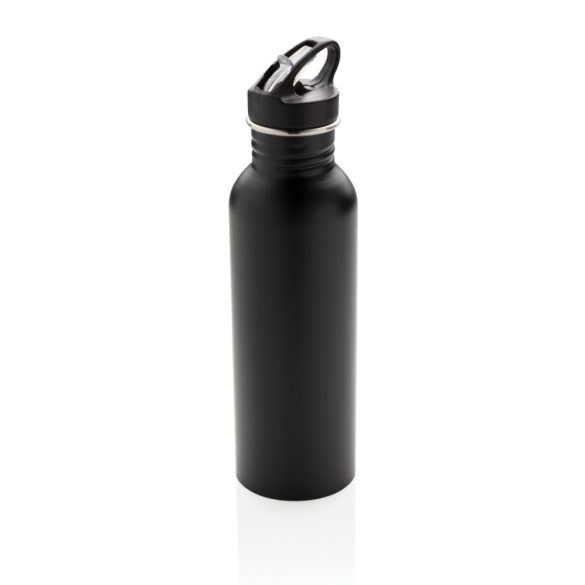 Deluxe stainless steel activity bottle, black