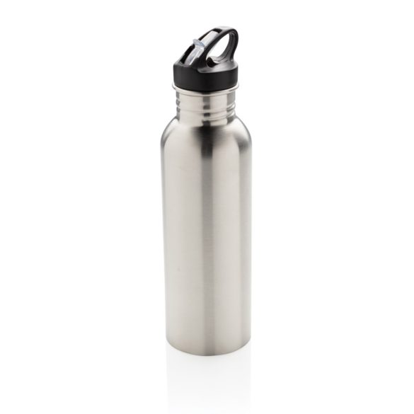 Deluxe stainless steel activity bottle, silver