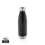 Vacuum insulated stainless steel bottle, black