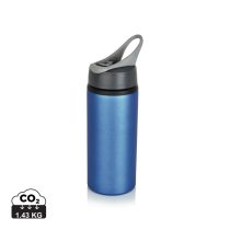 Aluminium sport bottle, blue