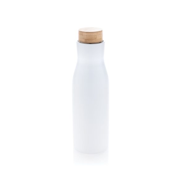 Clima leakproof vacuum bottle with steel lid, white