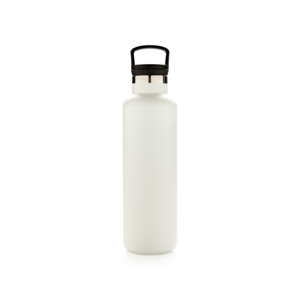 Vacuum insulated leak proof standard mouth bottle, white