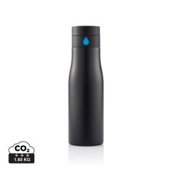 Aqua hydration tracking bottle, black