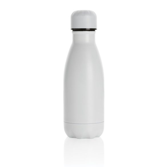 Solid colour vacuum stainless steel bottle 260ml, white