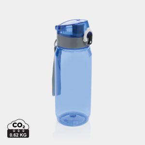 Yide RCS Recycled PET leakproof lockable waterbottle 600ml, blue