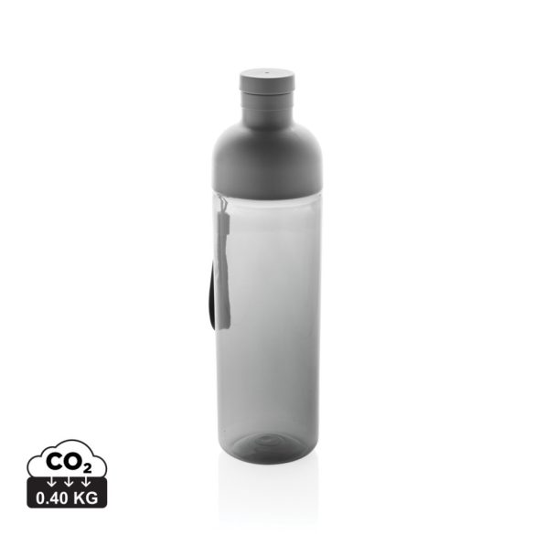 Impact RCS recycled PET leakproof water bottle 600ml, black