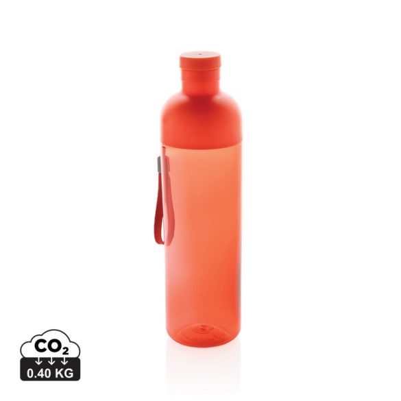 Impact RCS recycled PET leakproof water bottle 600ml, red