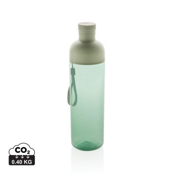 Impact RCS recycled PET leakproof water bottle 600ml, green
