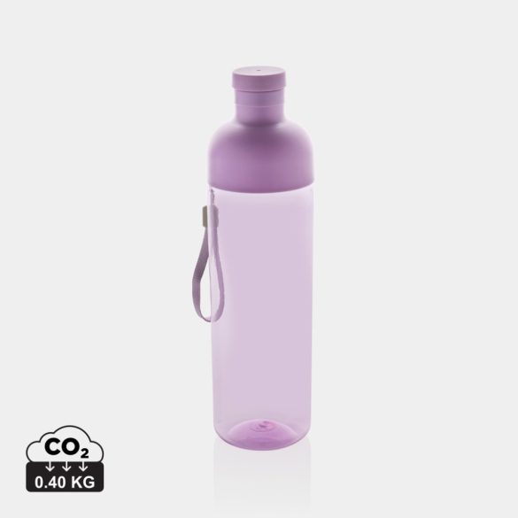 Impact RCS recycled PET leakproof water bottle 600ml, purple