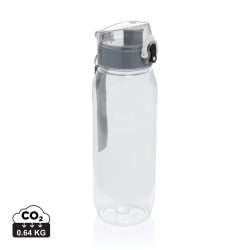  Yide RCS Recycled PET leakproof lockable waterbottle 800ml, transparent