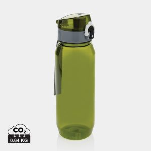 Yide RCS Recycled PET leakproof lockable waterbottle 800ml, green