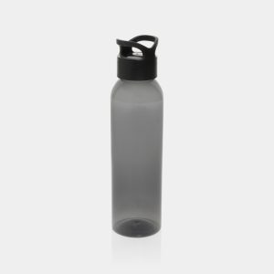 Oasis RCS recycled pet water bottle 650ml, black