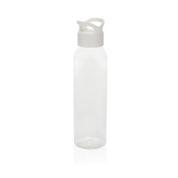 Oasis RCS recycled pet water bottle 650ml, white