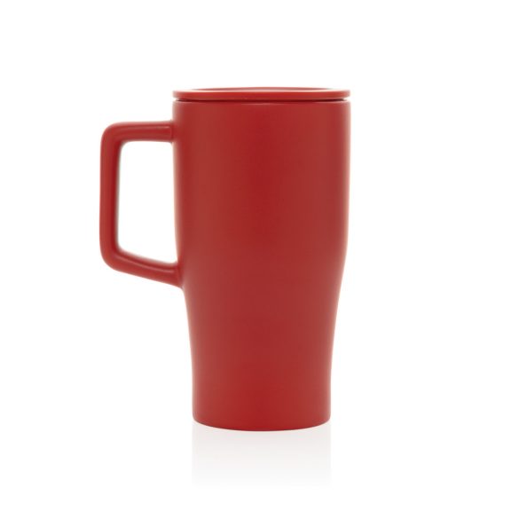 Ceramic Luxe Quencher 490ml, red