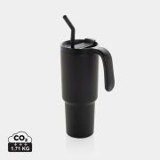   Graphic 360 RCS certified recycled steel tumbler 900ml, black