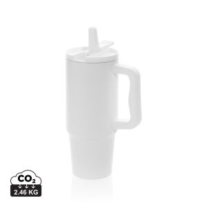 Embrace Leakproof RCS recycled stainless steel tumbler 900ml, white