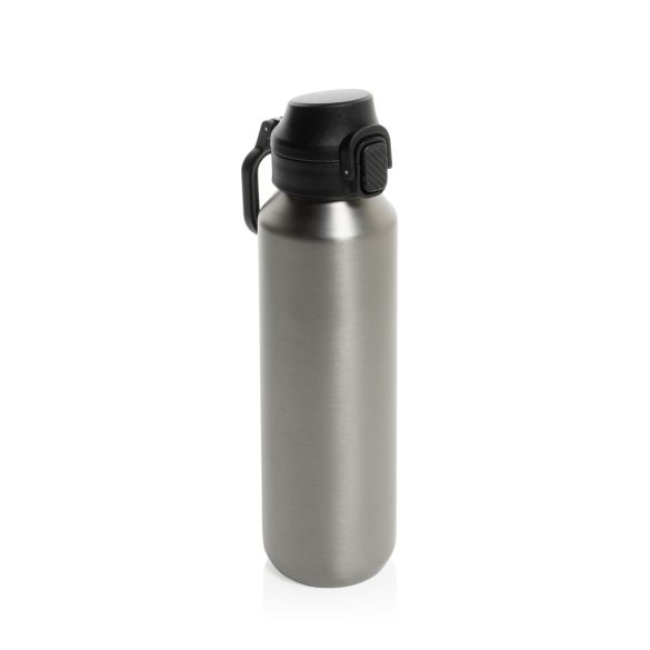 Via RCS Re-steel lockable sport bottle 600ML, silver