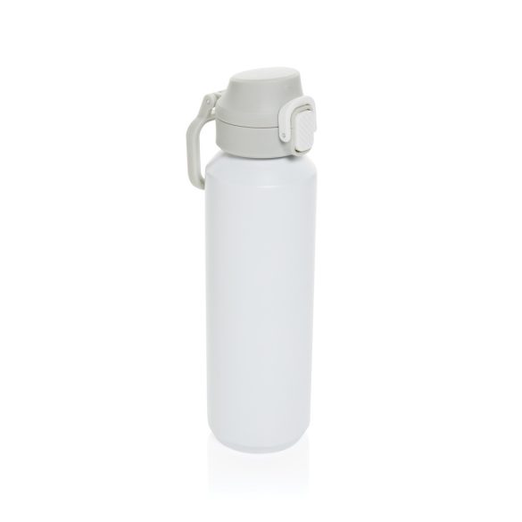 Via RCS Re-steel lockable sport bottle 600ML, white