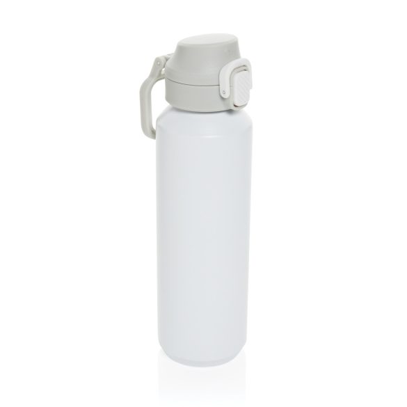 Via RCS Re-steel lockable sport bottle 600ML, white