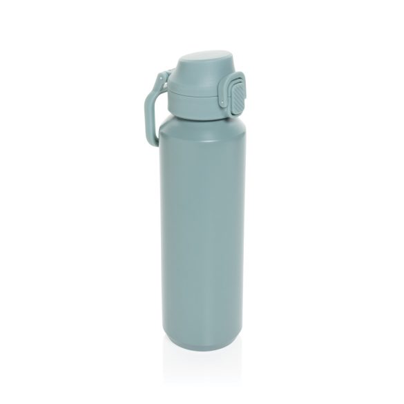 Via RCS Re-steel lockable sport bottle 600ML, green