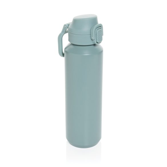 Via RCS Re-steel lockable sport bottle 600ML, green