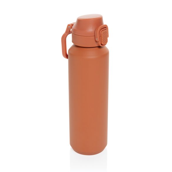 Via RCS Re-steel lockable sport bottle 600ML, orange