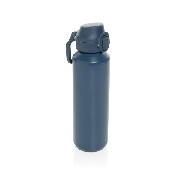 Via RCS Re-steel lockable sport bottle 600ML, navy