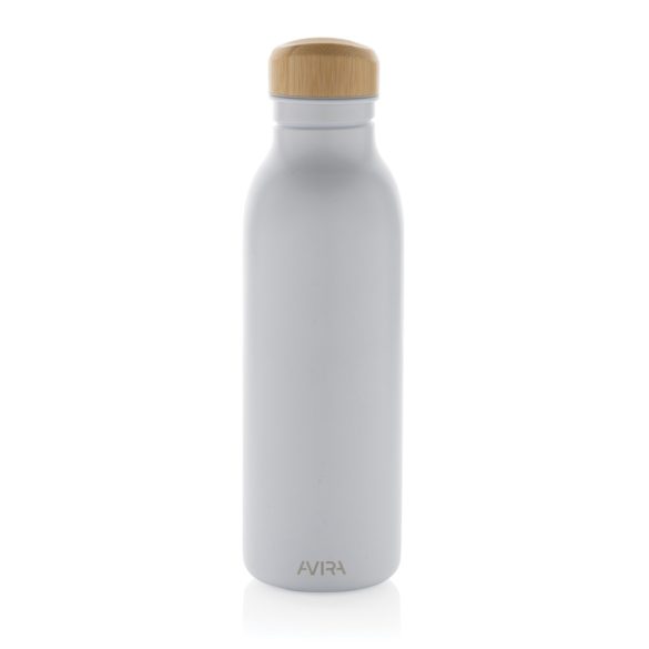 Avira Alcor RCS Re-steel single wall water bottle 600 ML, white