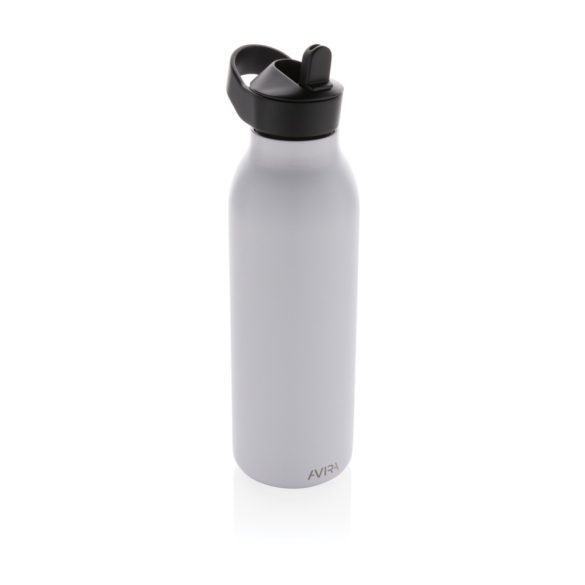 Avira Ara RCS Re-steel fliptop water bottle 500ml, white