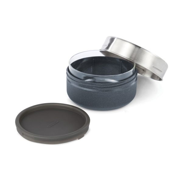 Black+Blum Glass Lunch Bowl 750ml, silver