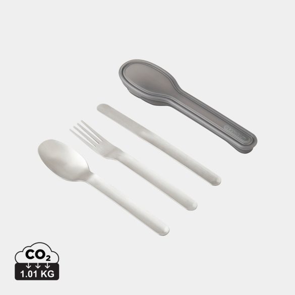 Black+Blum Cutlery Set, silver