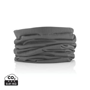 Multifunctional scarf, grey