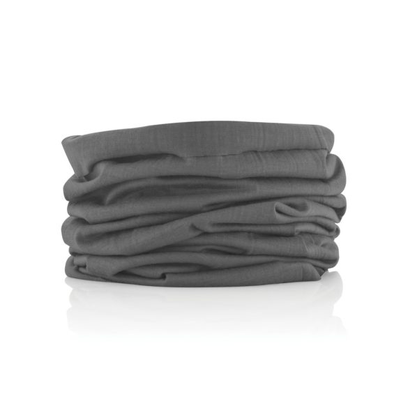 Multifunctional scarf, grey
