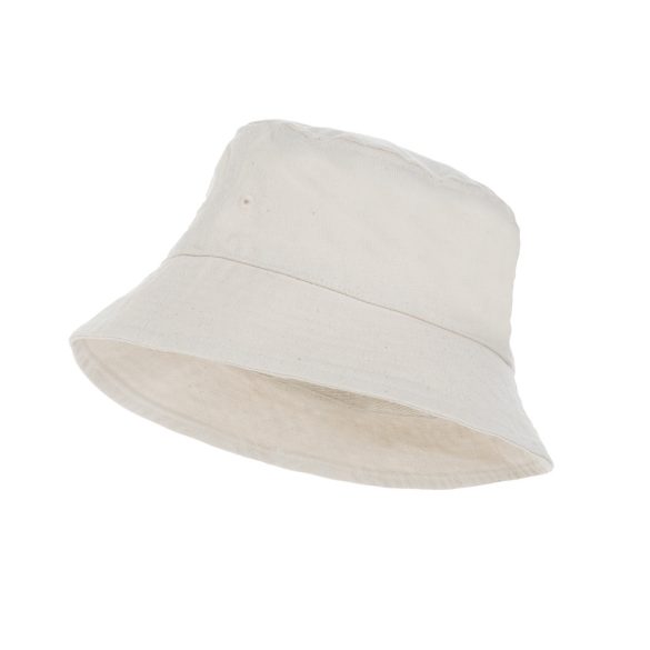 Impact Aware™ 285 gsm rcanvas one size bucket hat undyed, off white