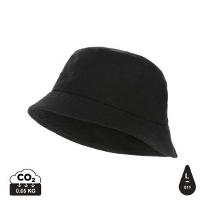 Impact Aware™ 285 gsm rcanvas bucket hat undyed, black