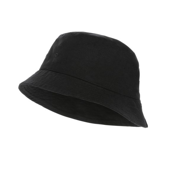 Impact Aware™ 285 gsm rcanvas one size bucket hat undyed, black