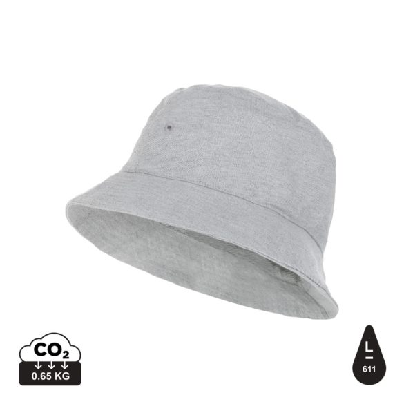 Impact Aware™ 285 gsm rcanvas bucket hat undyed, grey