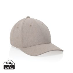 Milo AWARE™ recycled heather 6 panel cap 200gr, off white
